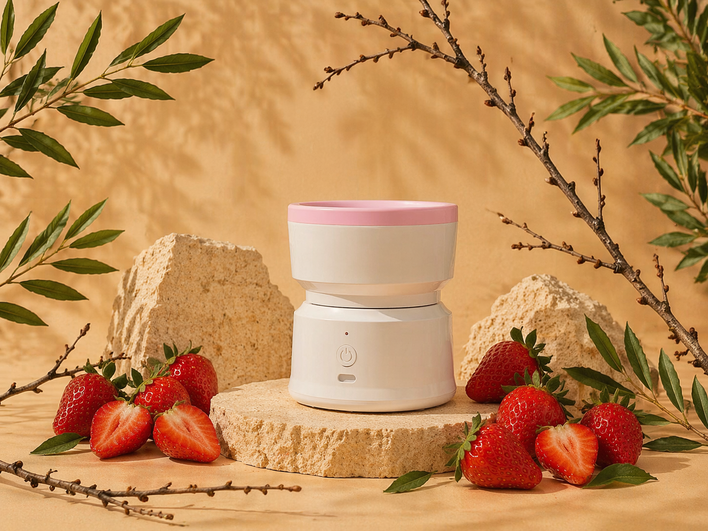 Makeup brush cleaner.