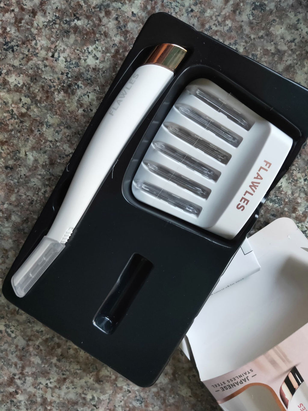 LED Hair Removal Razor for Women's Face